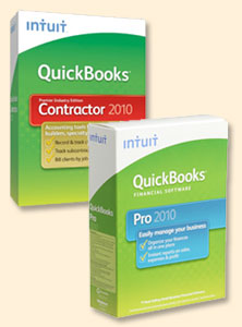 quickbooks pro quickbooks contractor